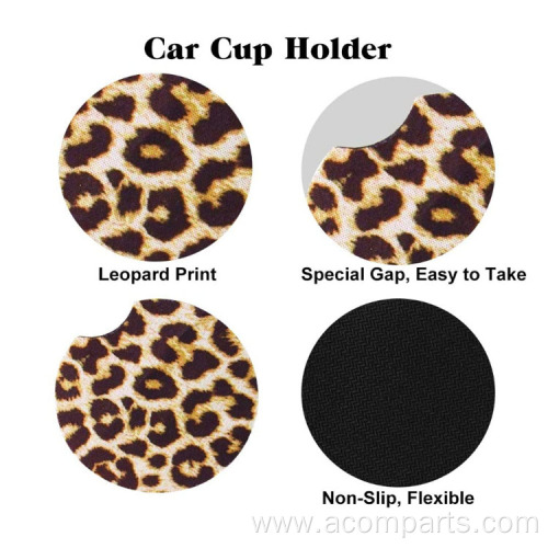 Cheap Sewing Leopard Retro Car Steering Wheel Cover